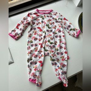 Newborn Magnetic Me Butterfly Onsie with Hand Covers